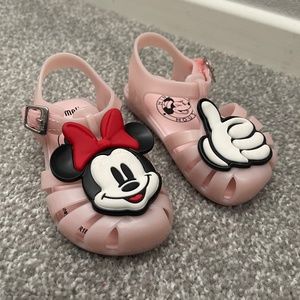 Mini Melissa Minnie Mouse Sandals Size 7
